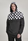 Urban Classics Check Pull Over Jacket blk/chess