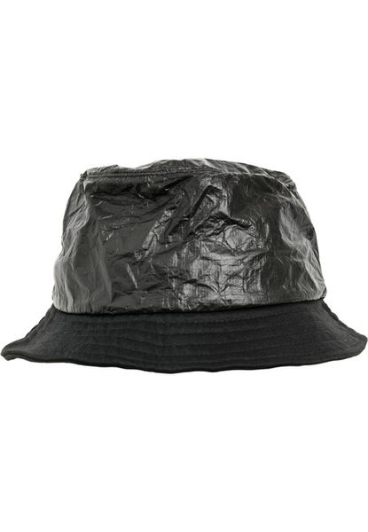 Urban Classics Crinkled Paper Bucket Hat black