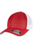 Urban Classics FLEXFIT 360 OMNIMESH CAP 2-TONE red/white