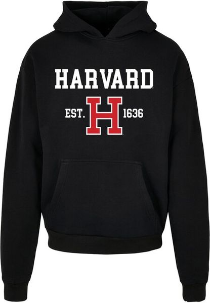 Urban Classics Harvard University - Est 1636 Ultra Heavy Hoody black