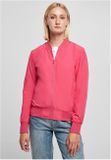 Urban Classics Ladies Light Bomber Jacket hibiskus pink