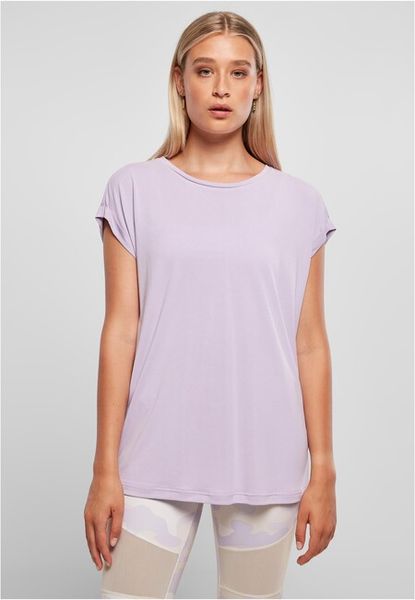 Urban Classics Ladies Modal Extended Shoulder Tee lilac