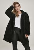 Urban Classics Ladies Oversized Sherpa Coat black