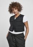 Urban Classics Ladies Short Tactical Vest black