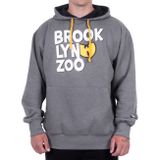 Pulóver Wu-Wear Brooklyn ZOO Hoodie Grey