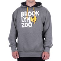 Pulóver Wu-Wear Brooklyn ZOO Hoodie Grey