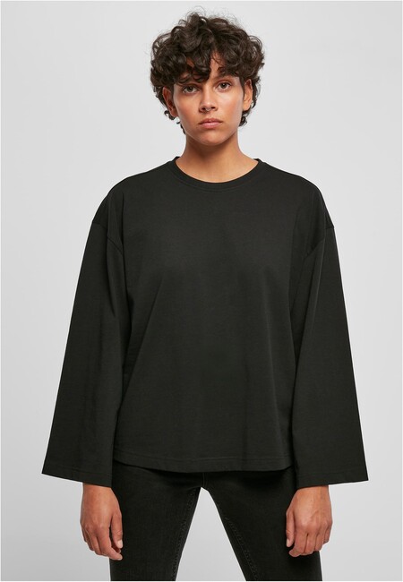 Urban Classics Ladies Organic Oversized Wide Longsleeve black